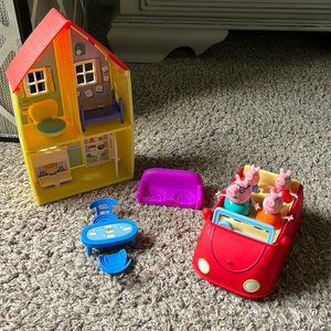 Peppa Pig Playhouse & Car
